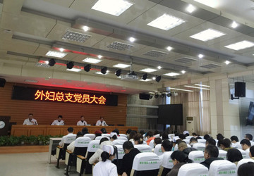 外妇党总支召开党员大会学习党的二十大报告