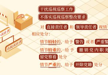 党纪学习教育·每日一课丨对干扰巡视巡察工作的处分规定有哪些？