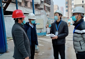 蚌埠三院派出人员参与蚌埠市复工复产督查工作