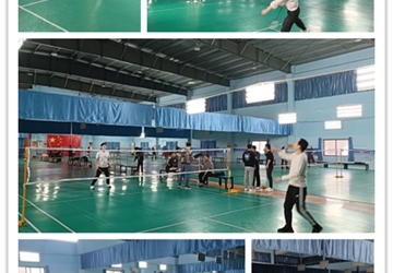 蚌埠三院行政五支部举办“我运动 我健康”羽毛球比赛主题党日活动