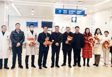 市卫健委主任李剑来我院带队慰问坚守一线工作人员