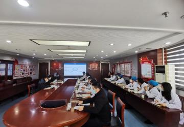 省委教育工委调研组到我院调研指导党建工作