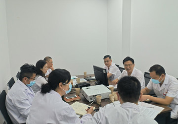院党委专题调研皮肤科学科建设