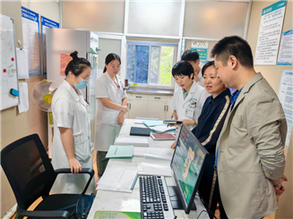 市中心医院开展2024年第三季度紧密型医联体一体化管理督导检查