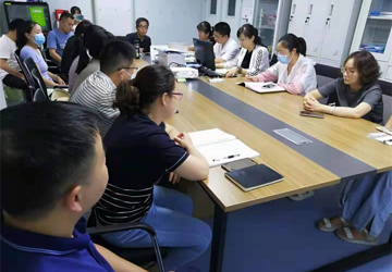 学党史、享心得、促发展——蚌埠三院禹会院区业务一支部召开党史学习主题党课暨上海十院学习心得交流会