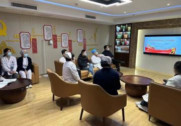 门诊党总支集中学习党的二十大精神